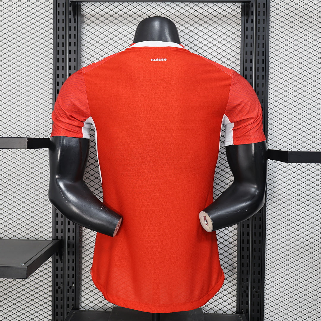 Switzerland Home Player Edition Yupoo Soccer Jerseys S-XXL5