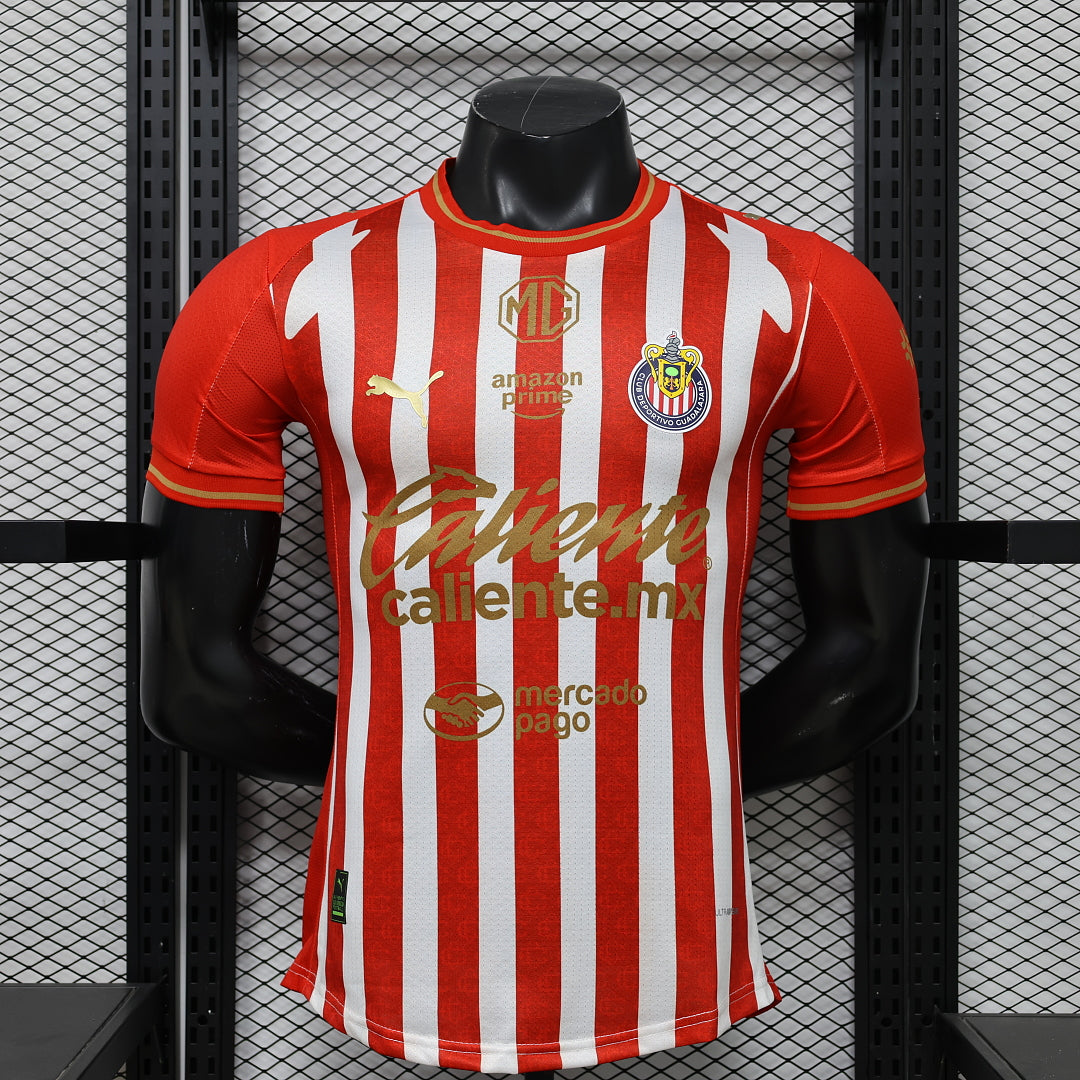 2026/27 Chivas Guadalajara home player version Soccer Jersey S-XXL