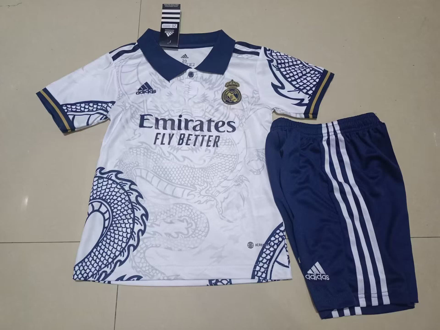 23/24 Kids # Real Madrid Dragon White