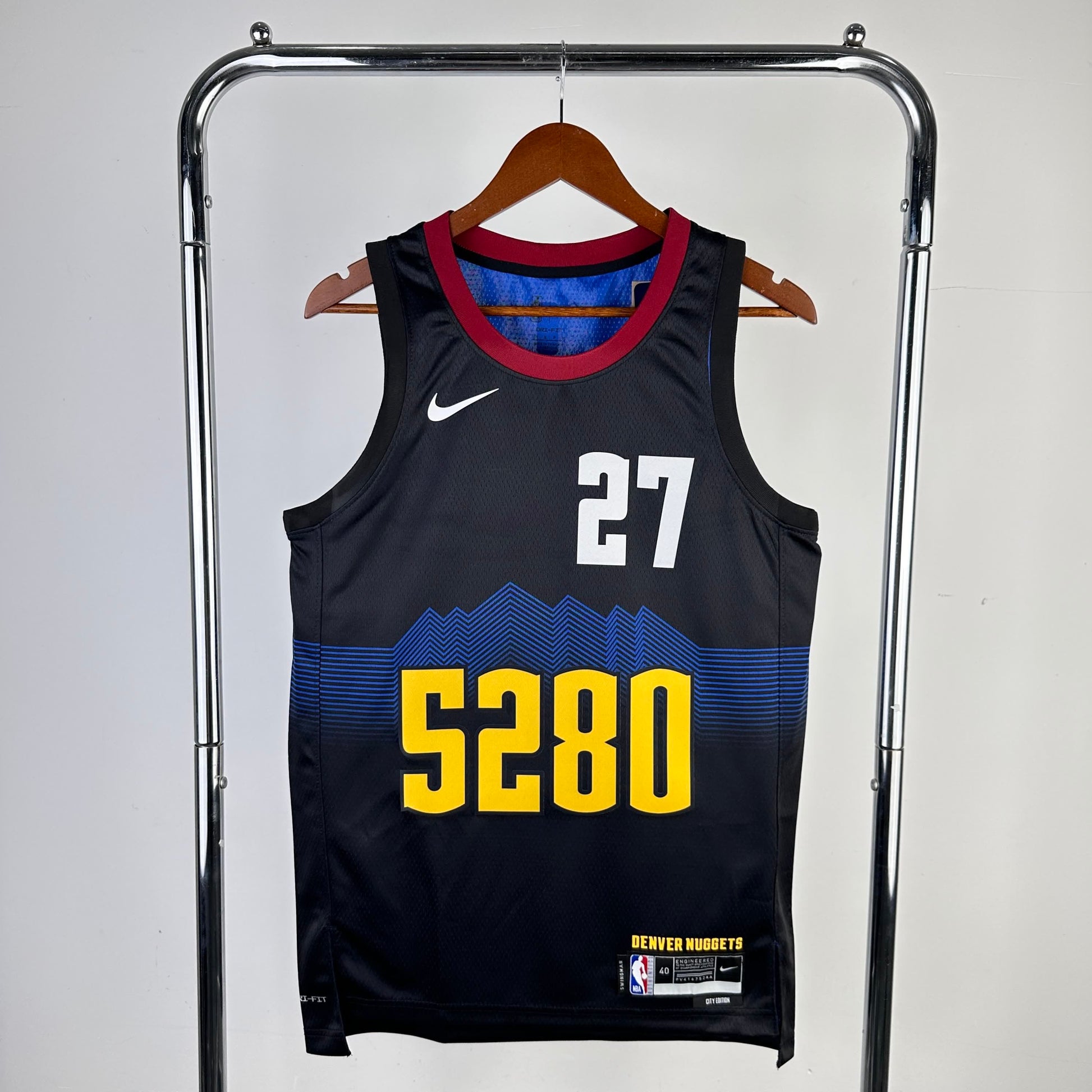 24 Season Nuggets City Edition 27 # Murray