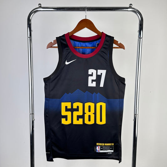 24 Season Nuggets City Edition 27 # Murray