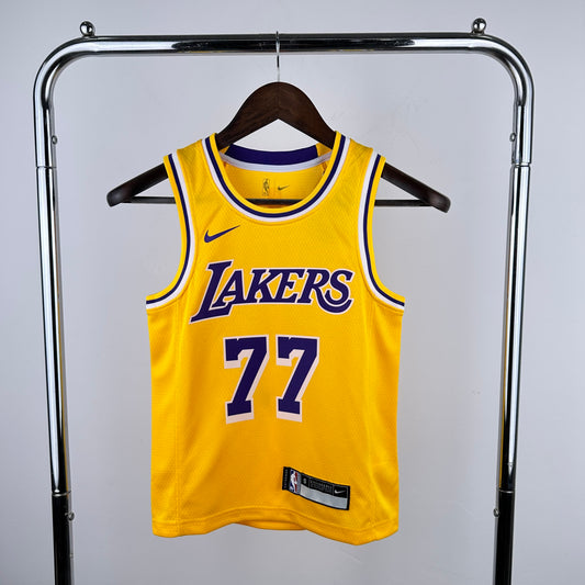 NBA Kids 23 Season Lakers Yellow 77 # Doni S-XXL