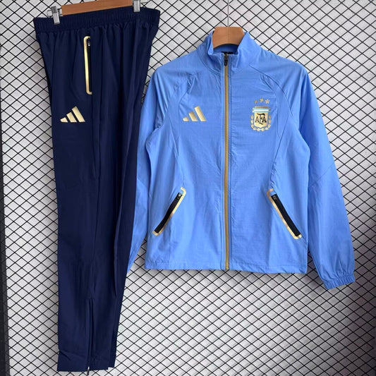 2026 Argentina Blue Windbreaker Set S-3XL