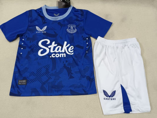 24/25 Kids Everton Home Size: 16-28