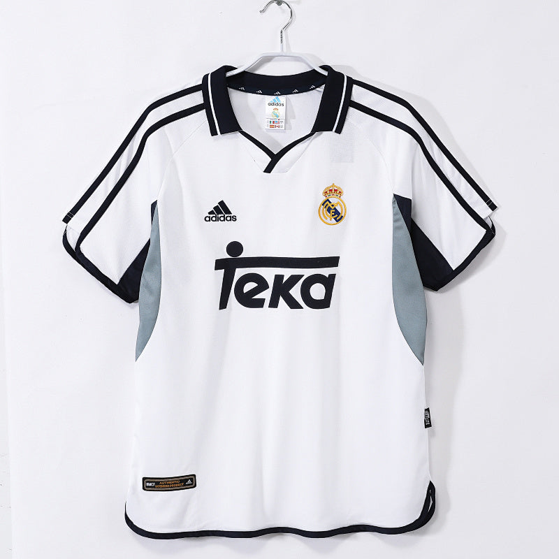 Retro 2000/01 Real Madrid home S-XXL6