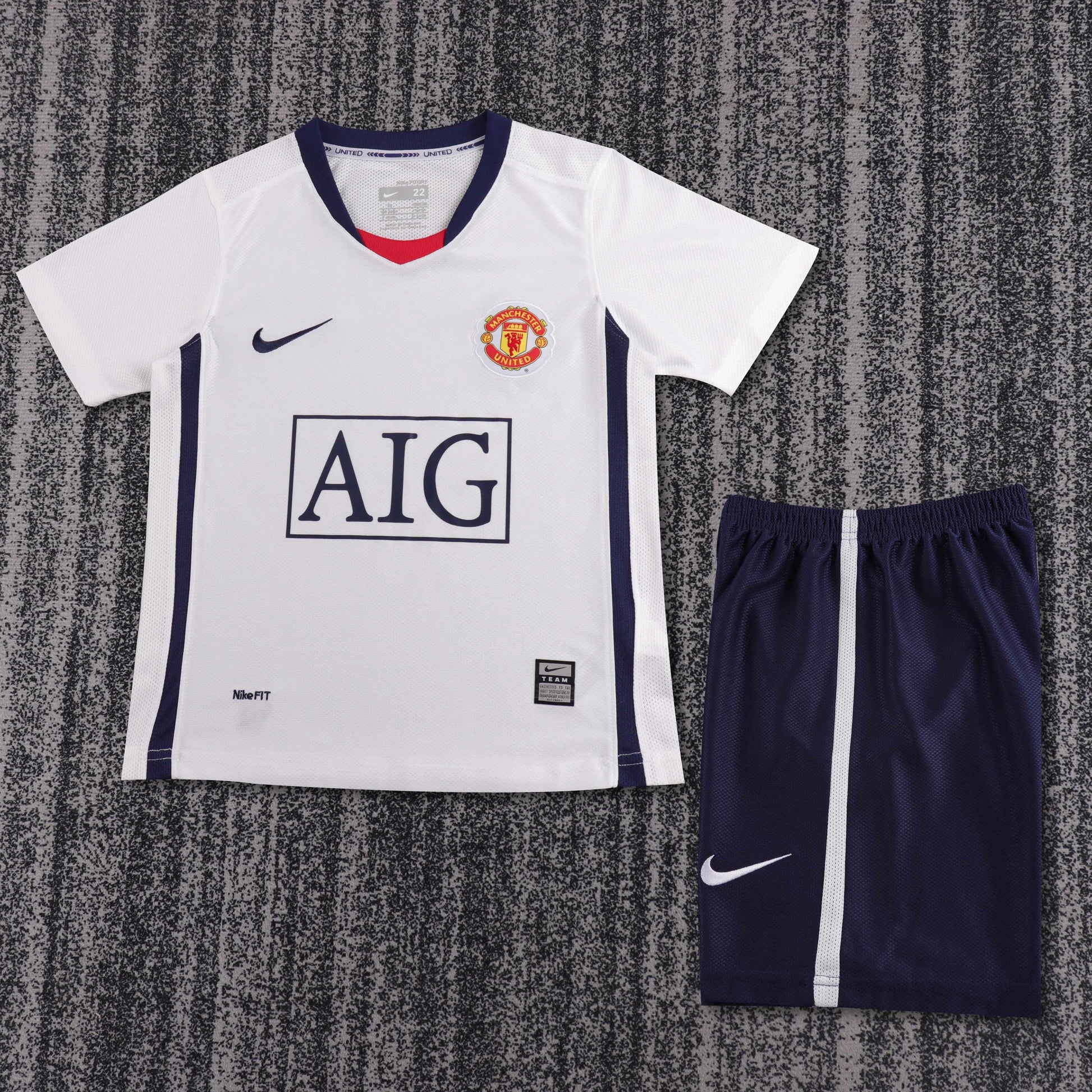 Retro Kids 08/09 Manchester United away size: 16-28