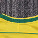 Retro Kids 1998 Brazil Home Long sleeved Football Shirt&amp;Size16-287