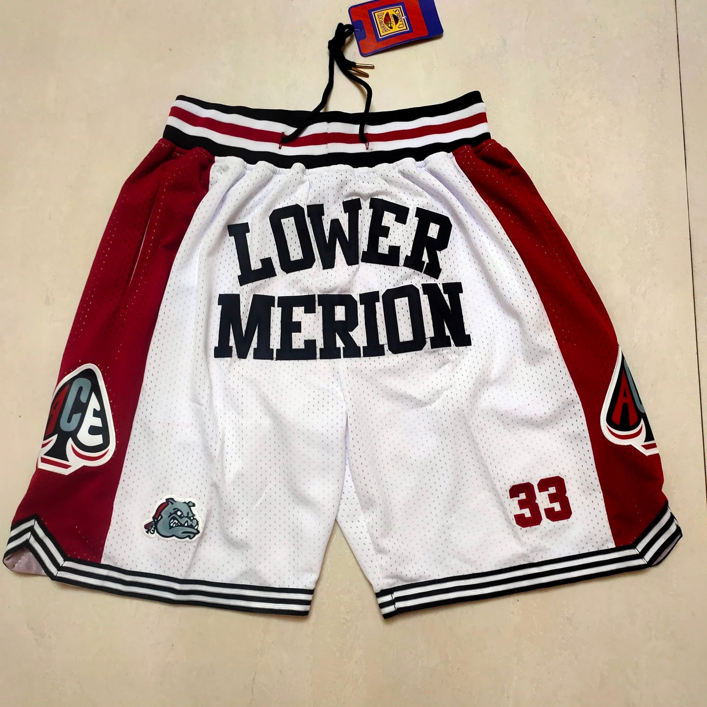 Kobe High School White Pocket Shorts