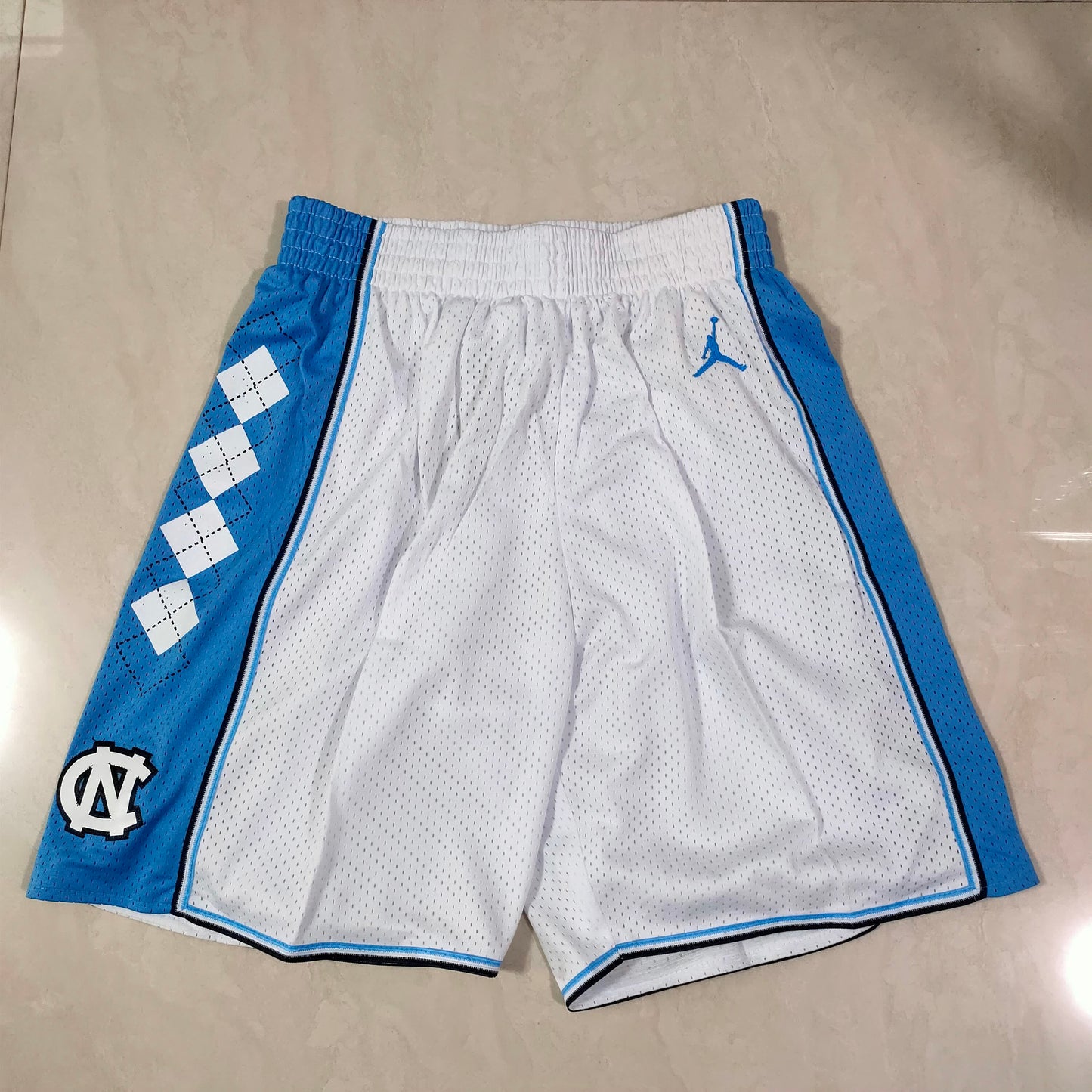 North Carolina White Shorts