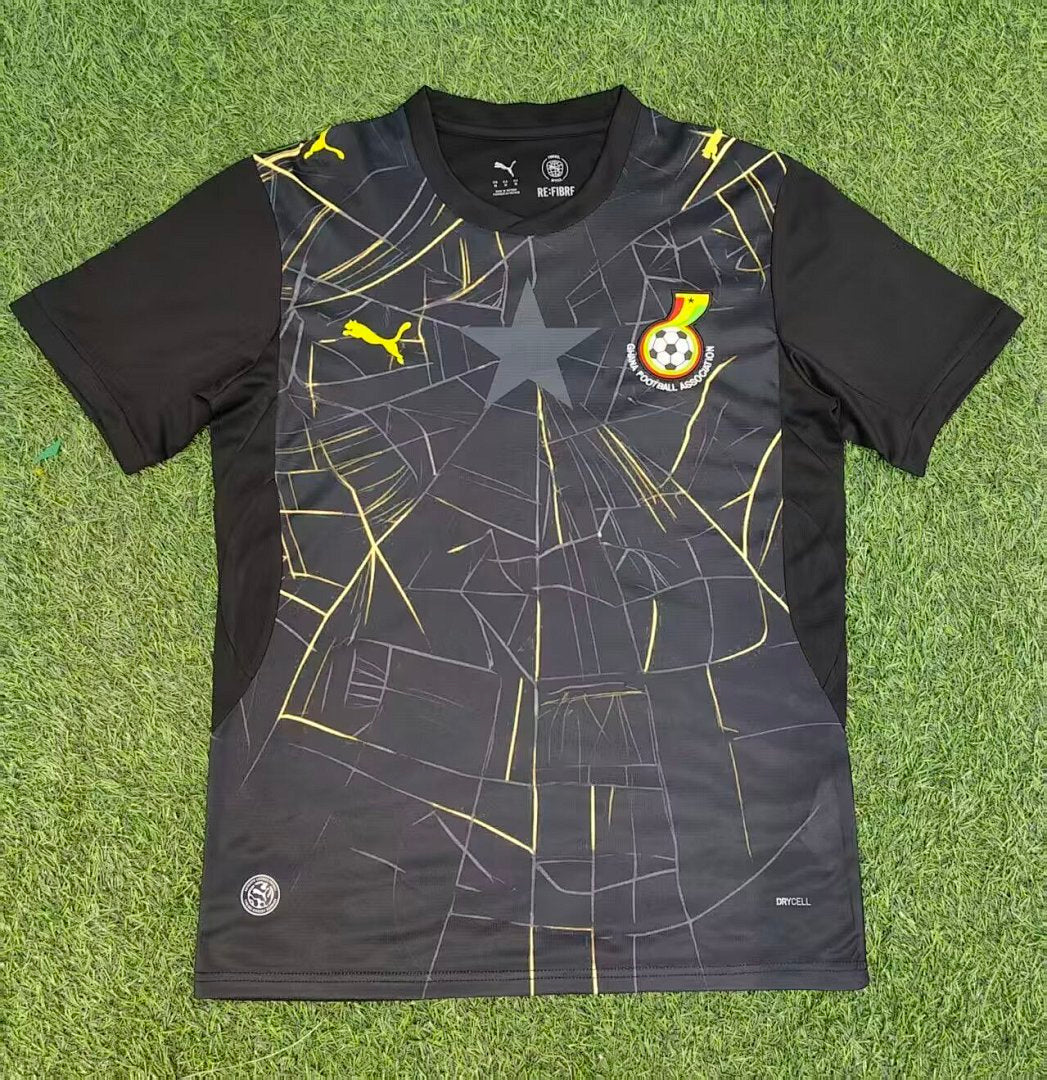 /27 Ghana Black Special Edition Football Jersey S-XXL4