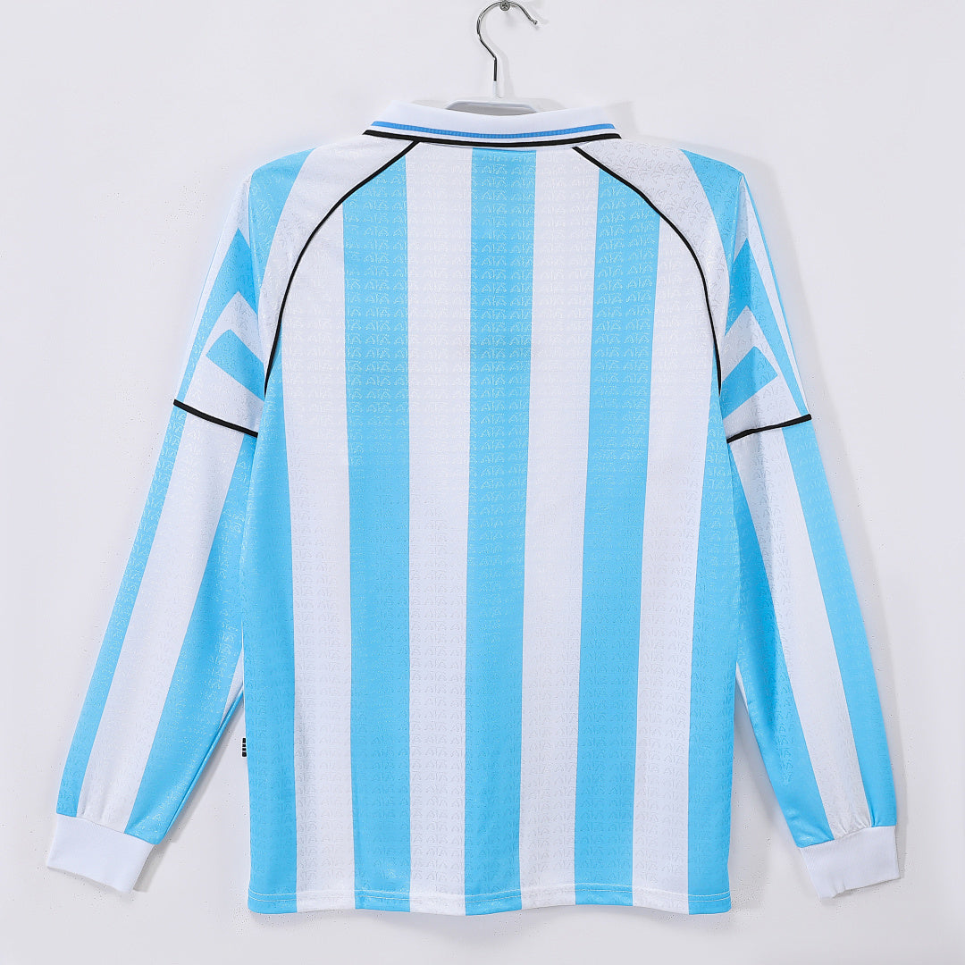 Retro 1996/97 Argentina home long-sleeved shirt S-XXL7