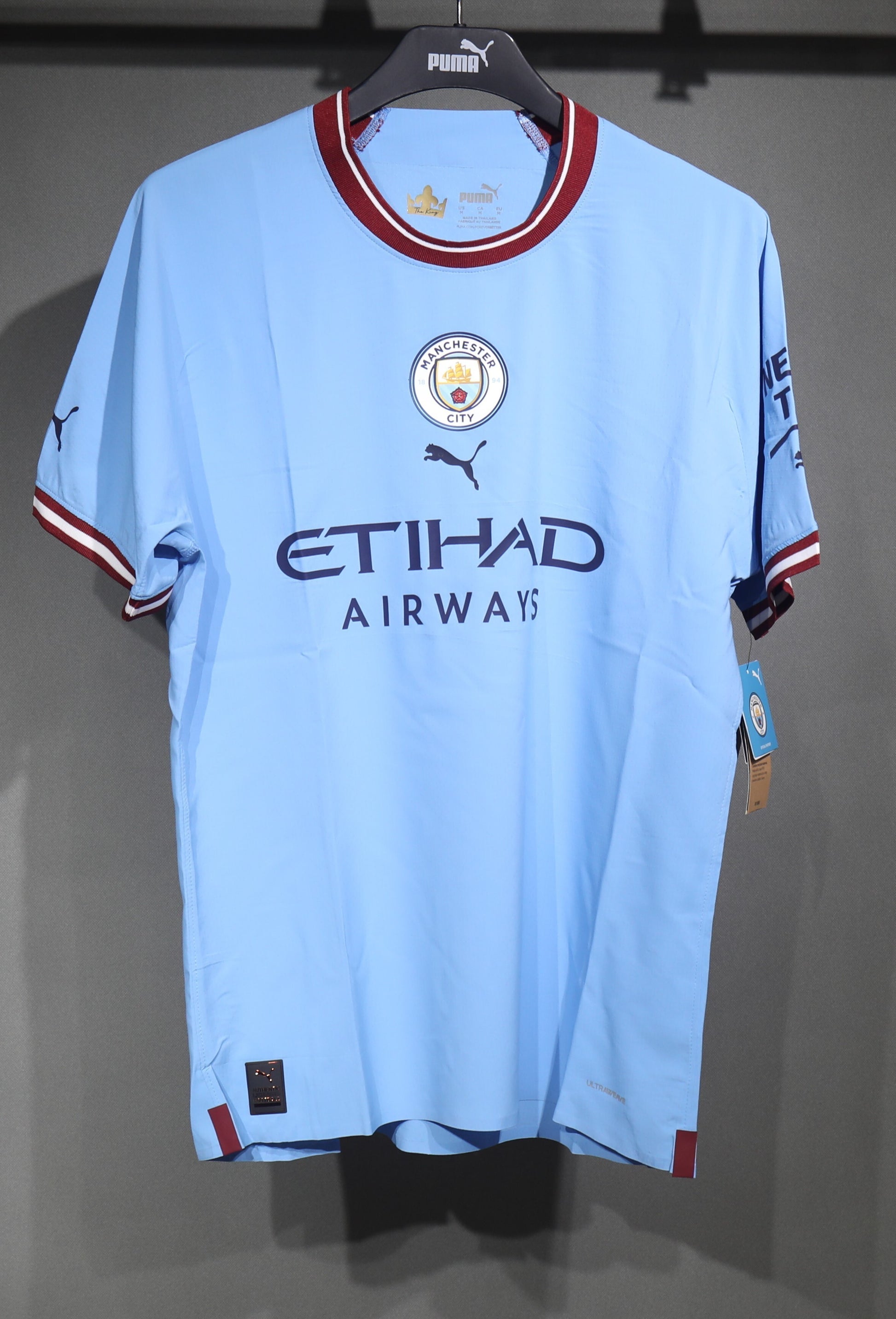 Retro 2022/23 Manchester City Home Player Edition S-3XL