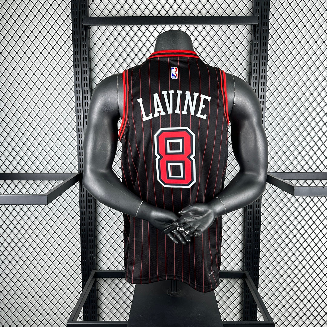 Season Chicago Bulls Flyers Limited Edition 8 # LaVine NBA jersey S-XXL4