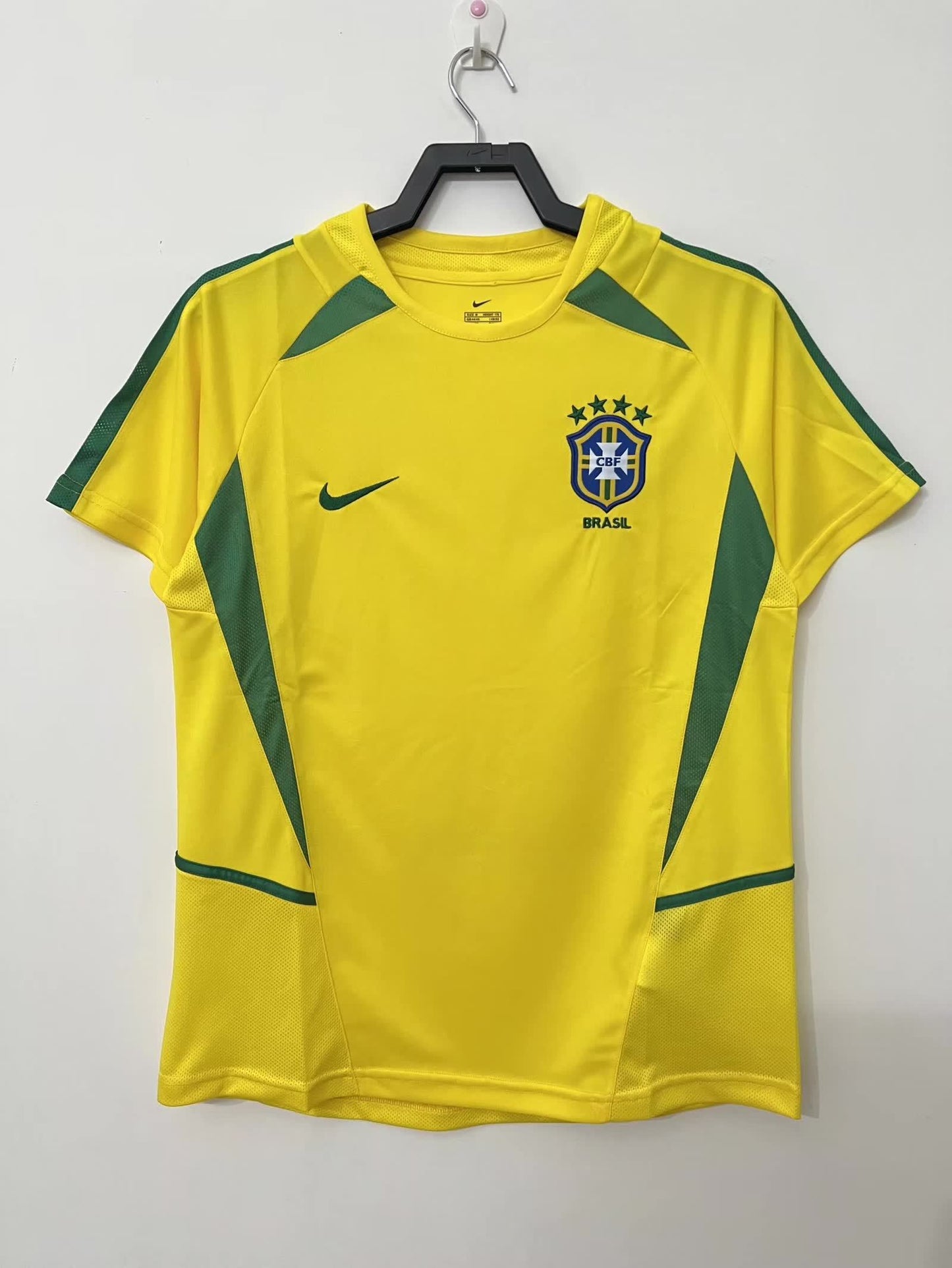 Retro 2002 Brazil Home S-XXL