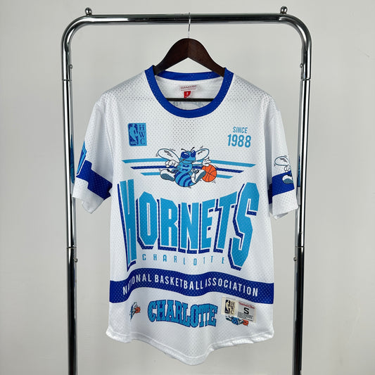 26th Charlotte Hornets MN Retro Short sleeved NBA T-shirt S-XXL