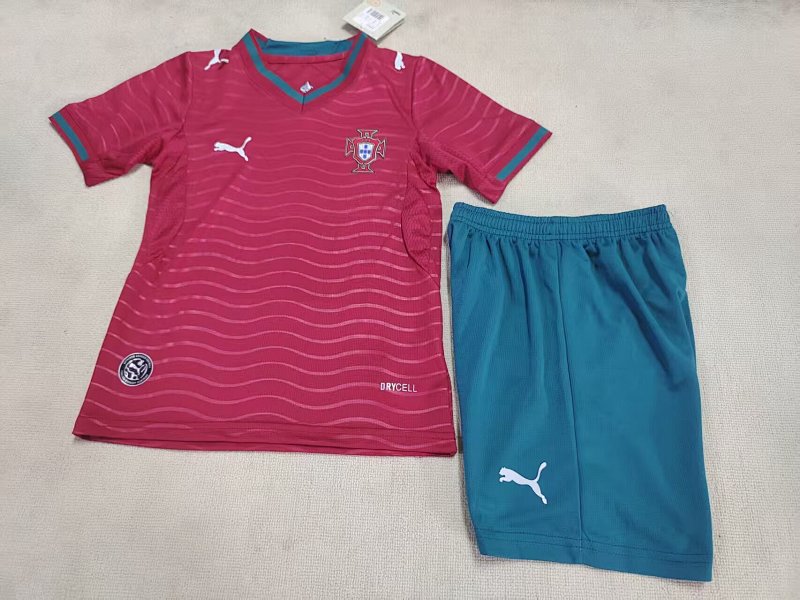 /27 Kids Portugal Home World Cup Size16-285