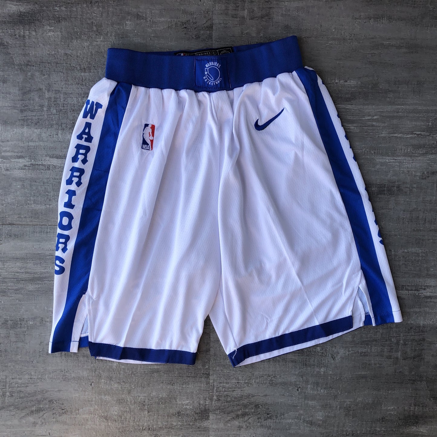 Warriors Retro White Pants