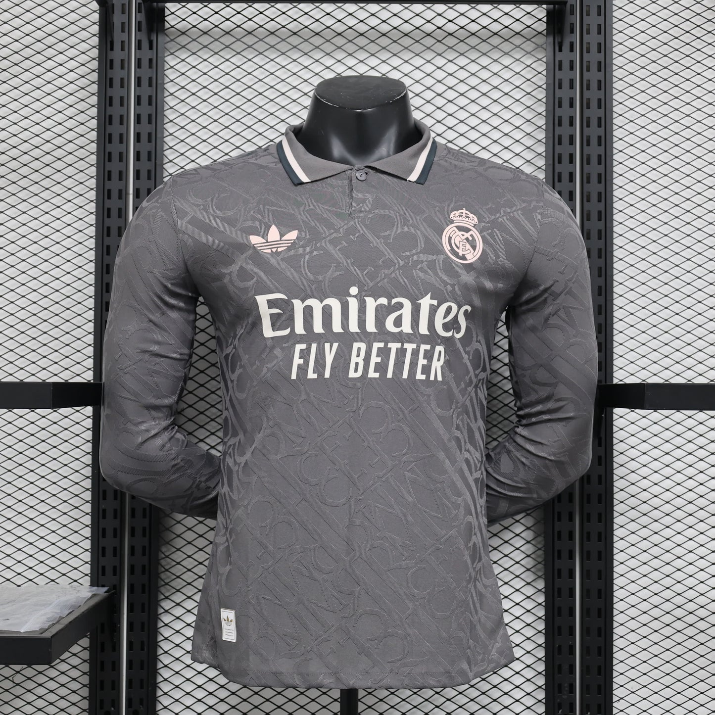 24/25 long sleeved Real Madrid second away player version S-XXL