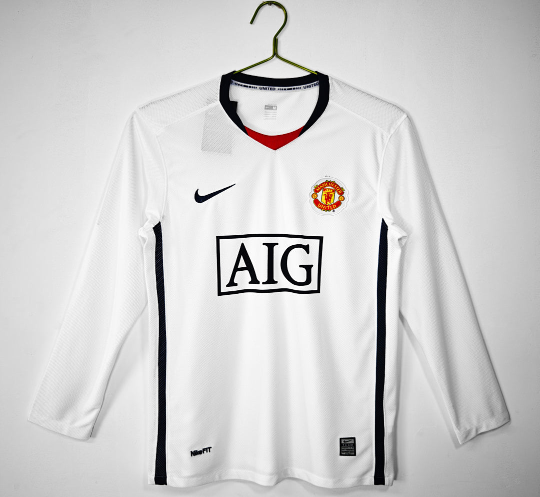 Retro 2008/09 Manchester United away long sleeved S-XXL6