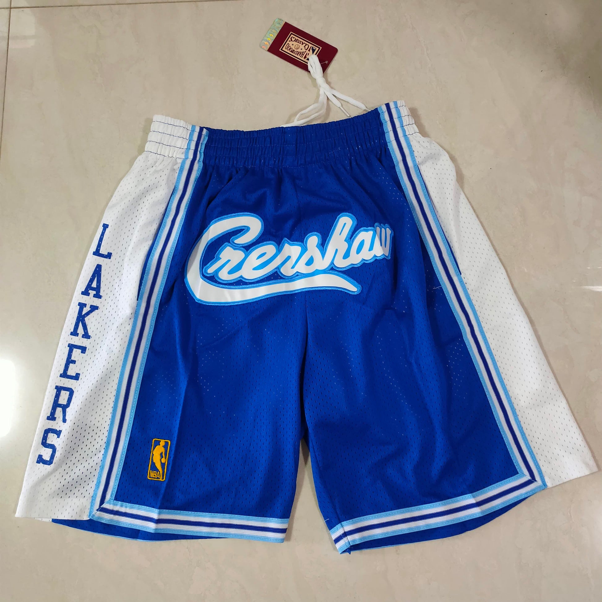Crenshaw Blue Pocket Shorts
