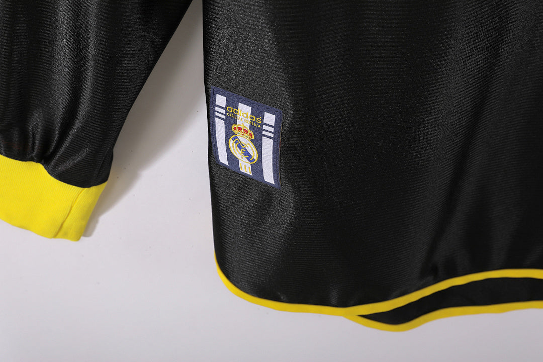 Retro 1999/01 Real Madrid away long-sleeved shirt S-XXL6