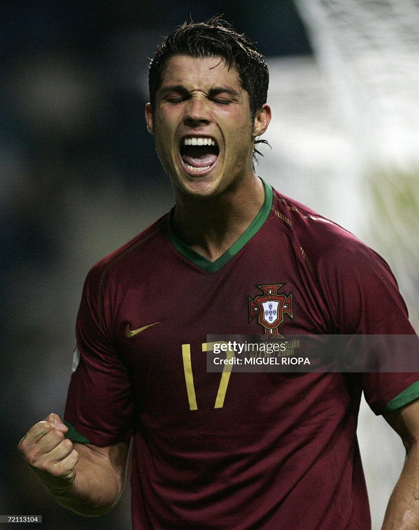 Retro 2006 Portugal Home Player Edition S-3XL8