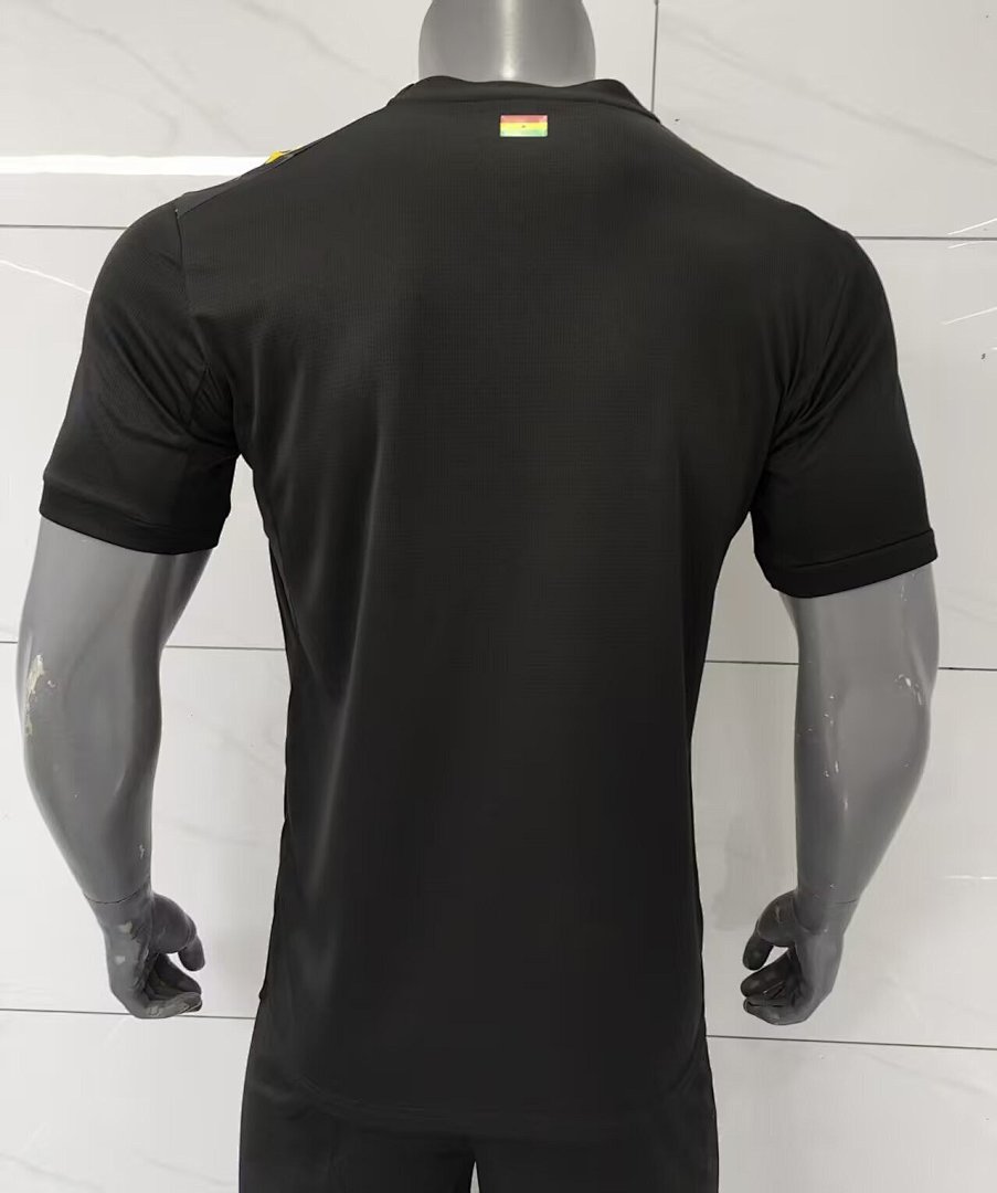 /27 Ghana Black Special Edition Football Jersey S-XXL4