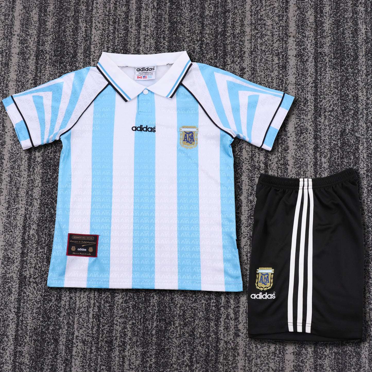 Retro Kids 1996/97 Argentina Home&amp;Size16-28