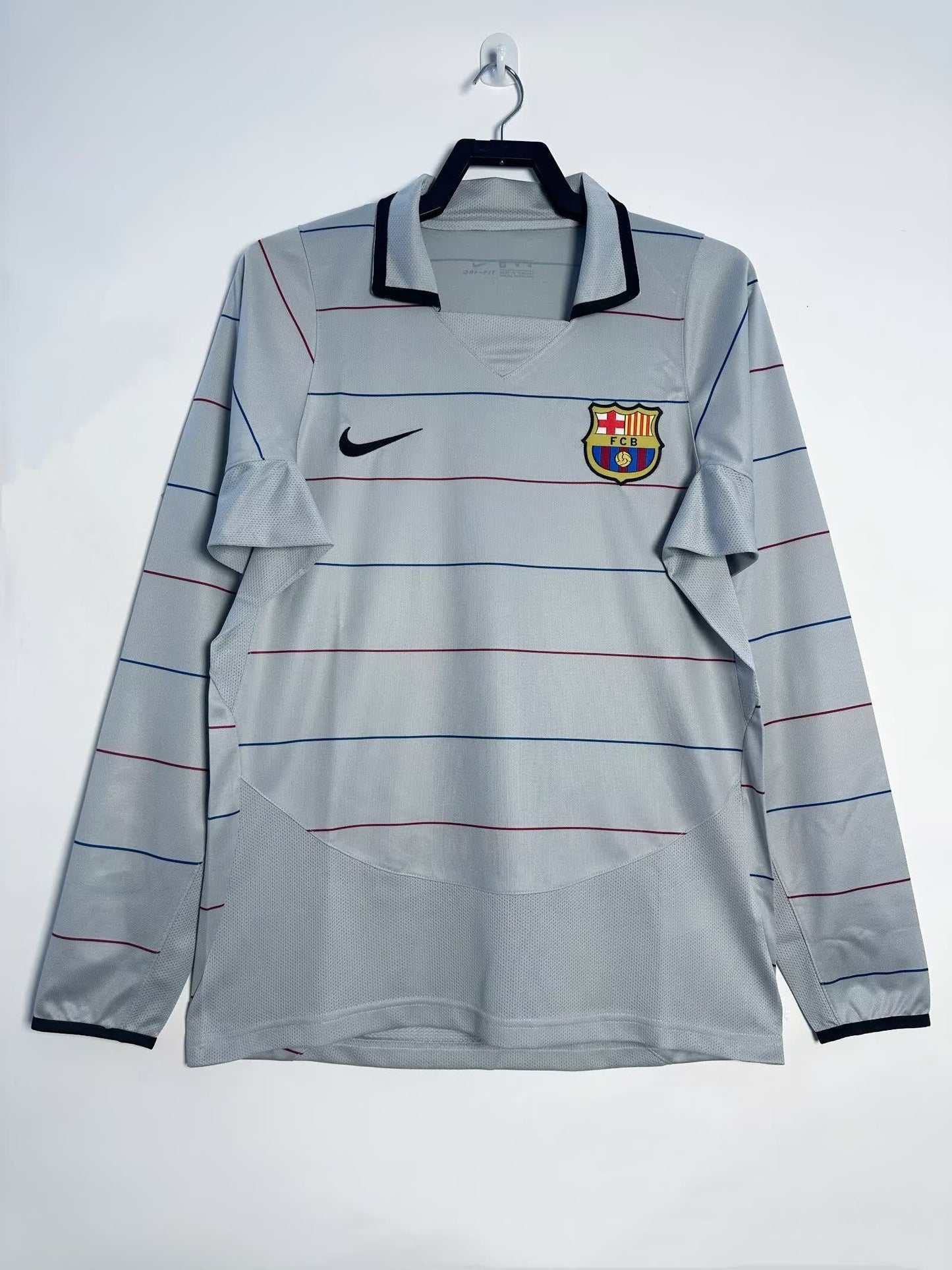 Retro 2003/04 Barcelona away long sleeved S-XXL