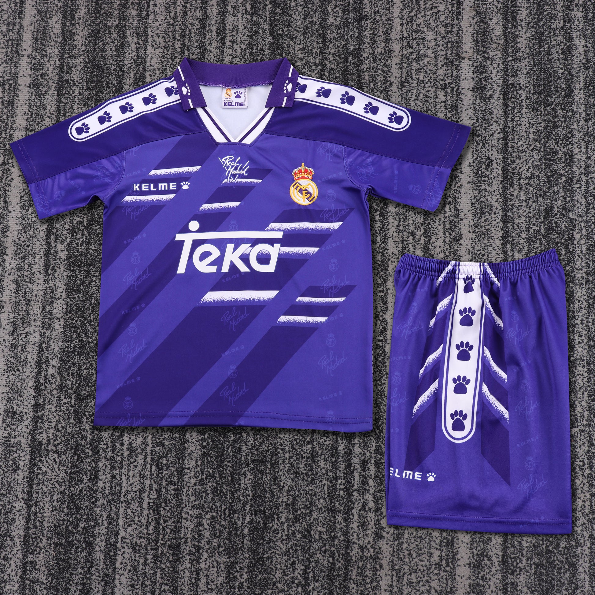 Retro Kids 1994/96 Real Madrid away Size 16-28
