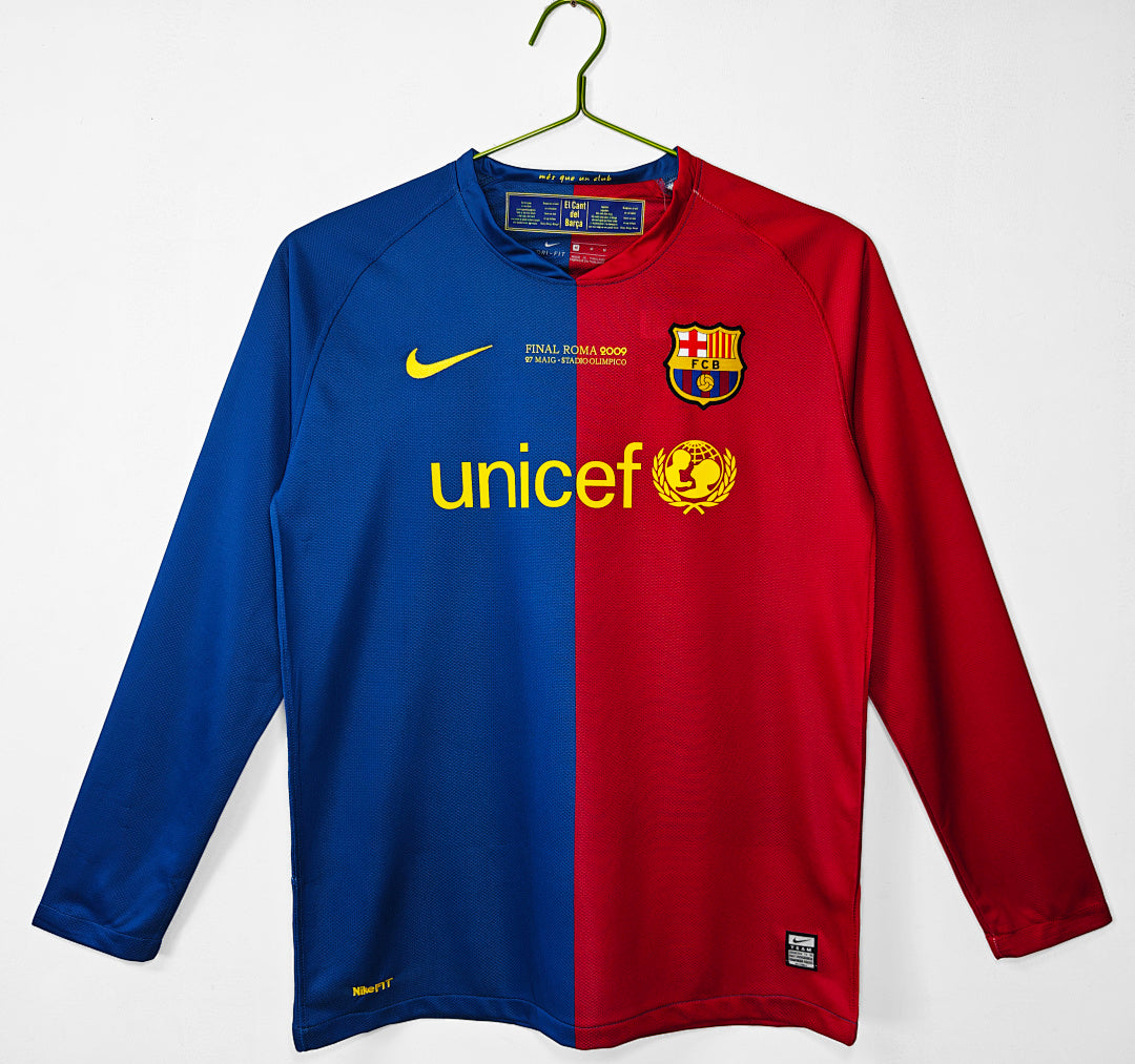 Retro 2008/09 Barcelona home long sleeved S-XXL7