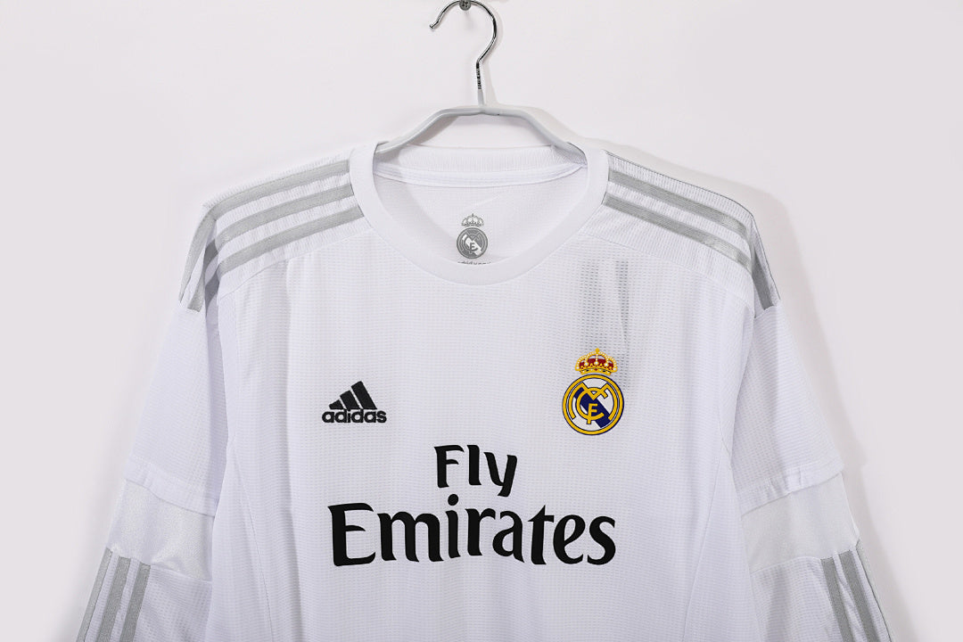 Retro 2015/16 Real Madrid home long-sleeved shirt S-XXL6
