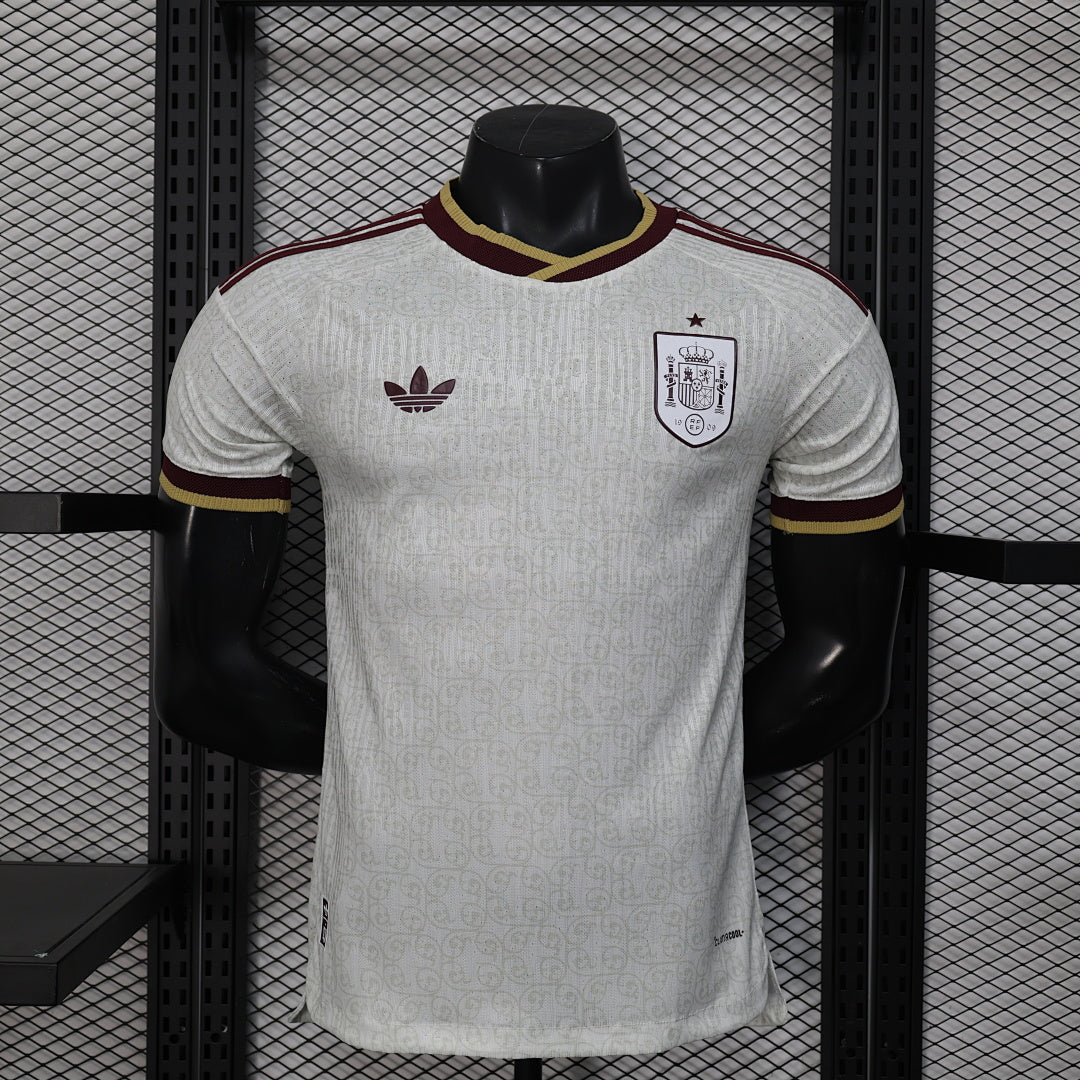 Spain away Player Edition Yupoo Soccer Jerseys S-XXL5