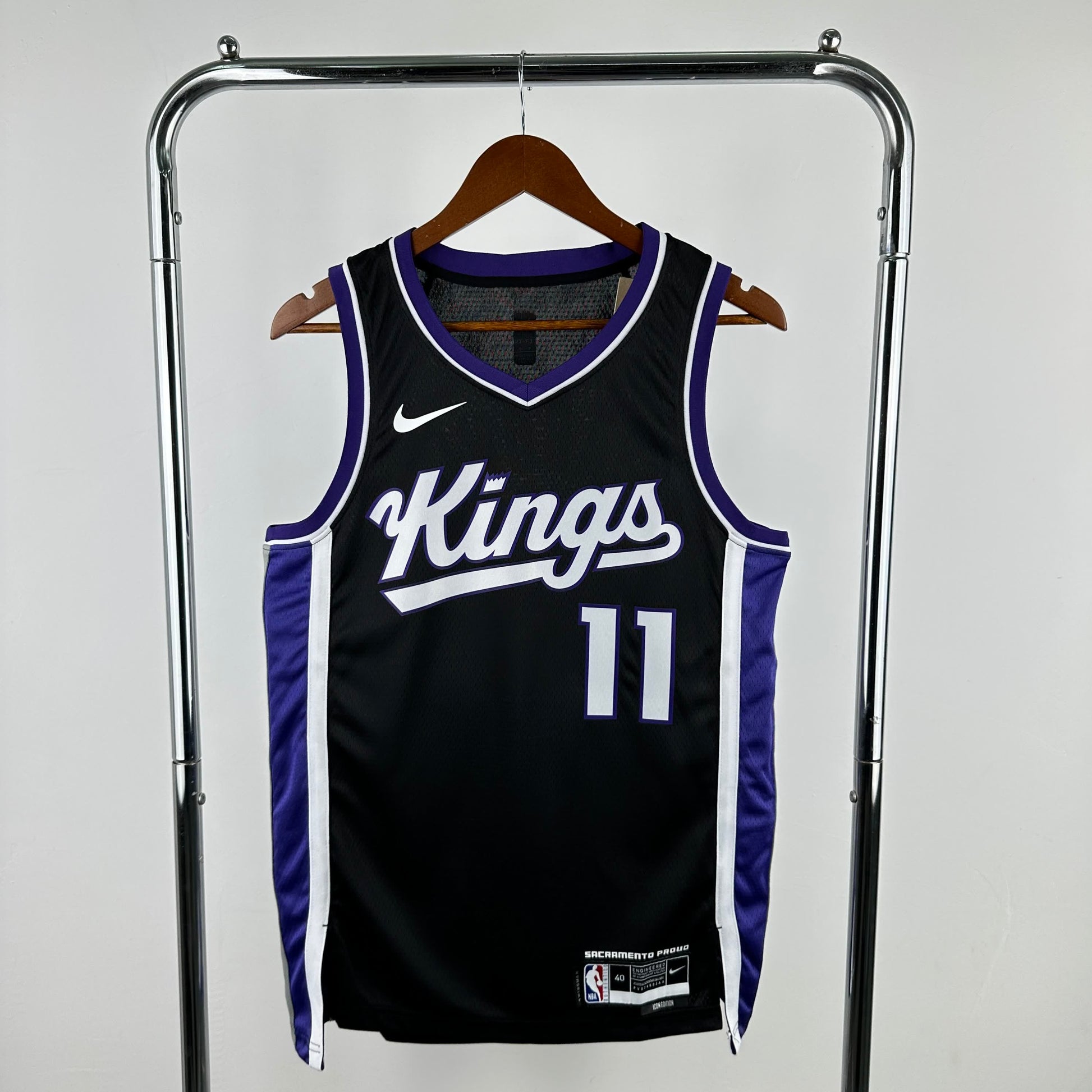 24 season Kings away Black 11 # Sabonis S-XXL