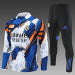 /26 Real Madrid Huanglan Half Pull Training Suit (Adults&amp;Kids)7