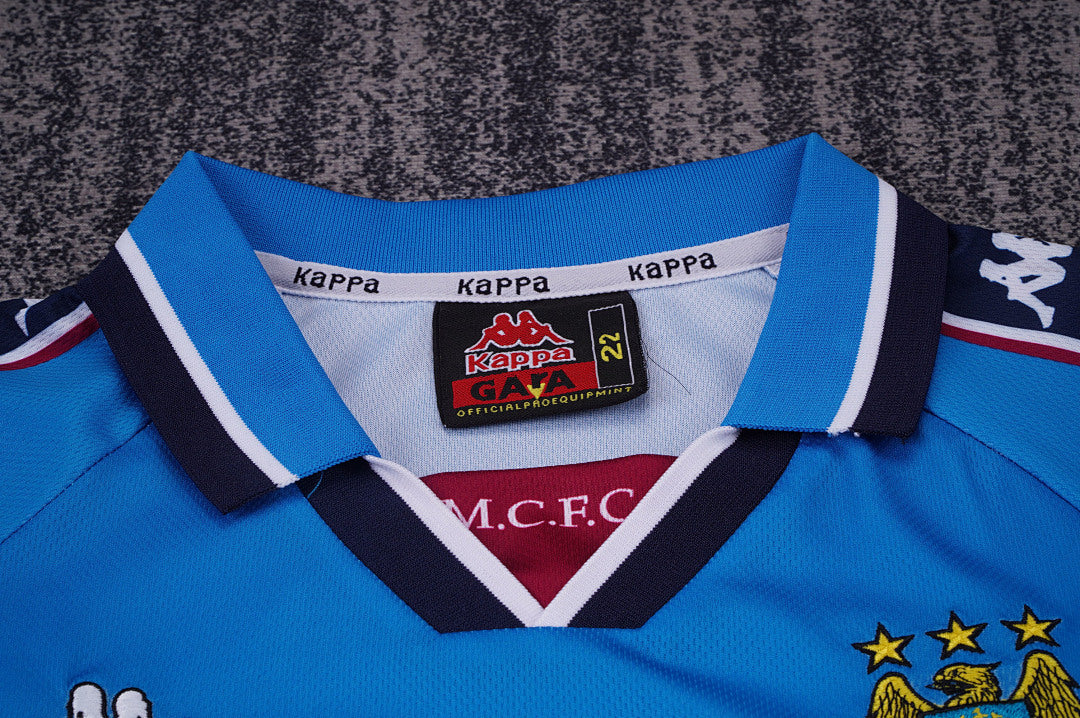 Retro Kids 1997/98 Manchester City Home Football Shirt&amp;Size16-287