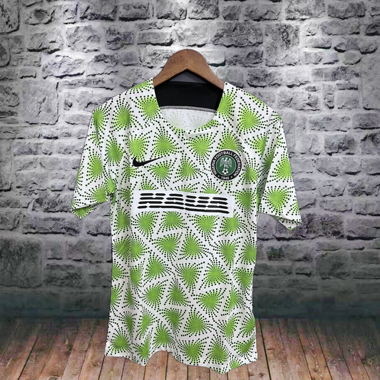 23/24 Nigeria Pre match Green Flower