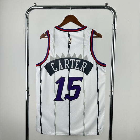 th season Raptors retro white 15 # Carter S-XXL6