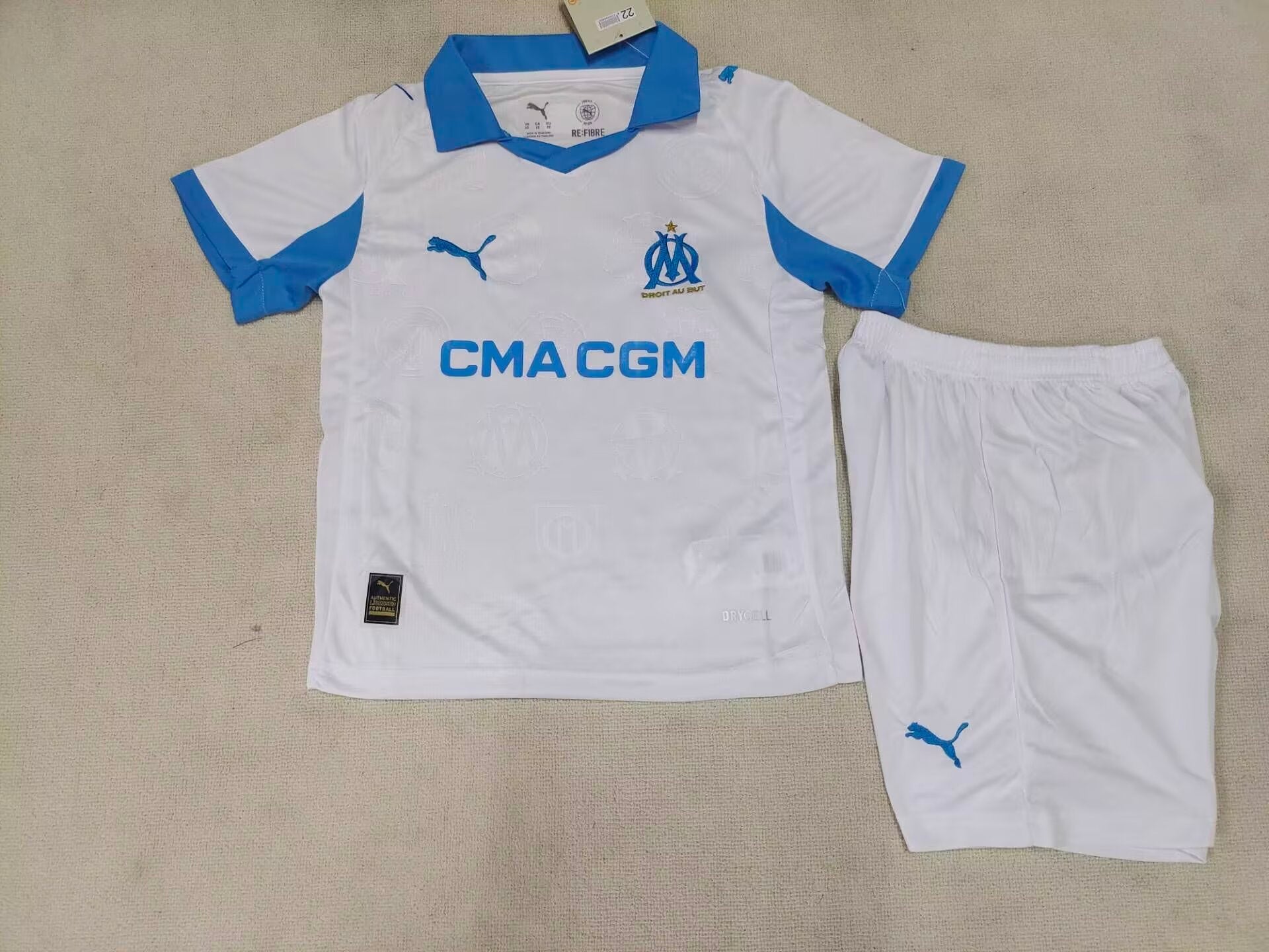 25/26 Kids Marseille Home Size 16-28