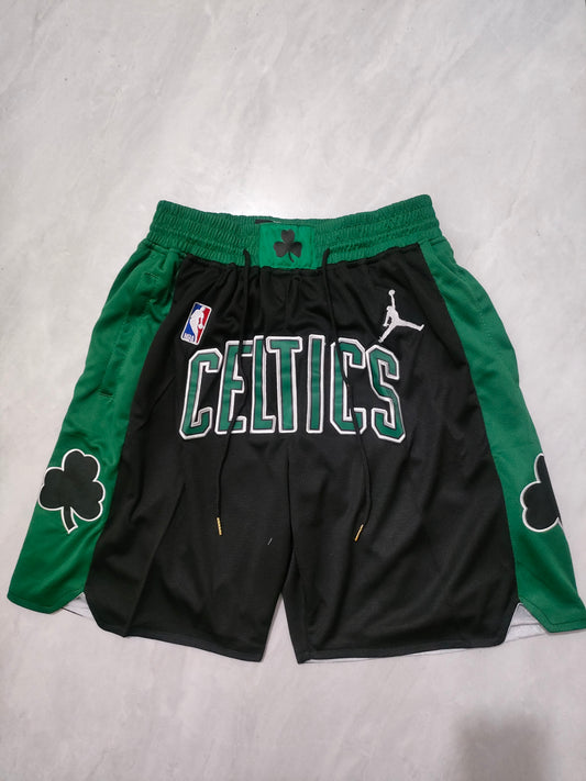 NBA Celtics Black City Pocket Shorts