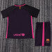 Retro Kids 2016/17 Barcelona away football shirt&amp;Size16-287
