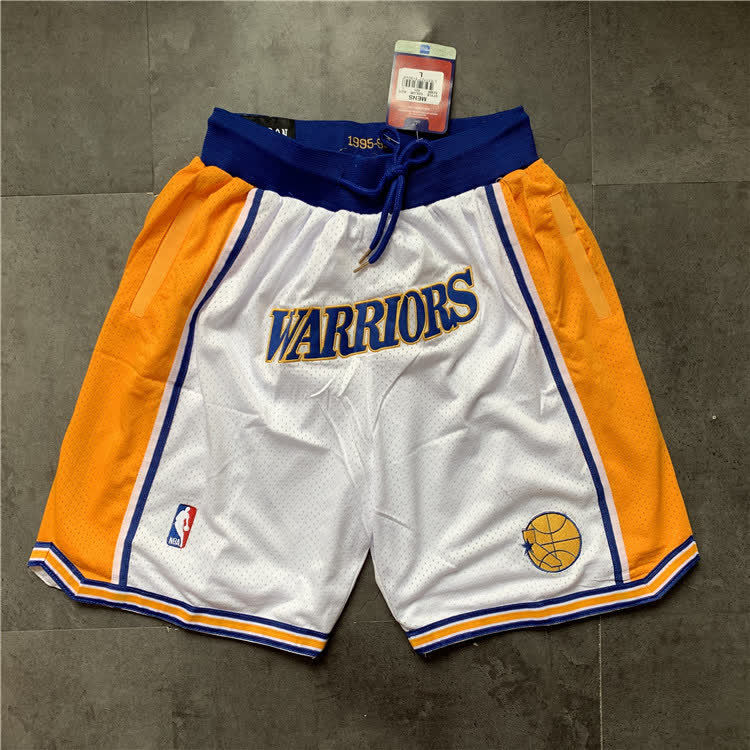 Warriors JUST DON Vintage Pants White