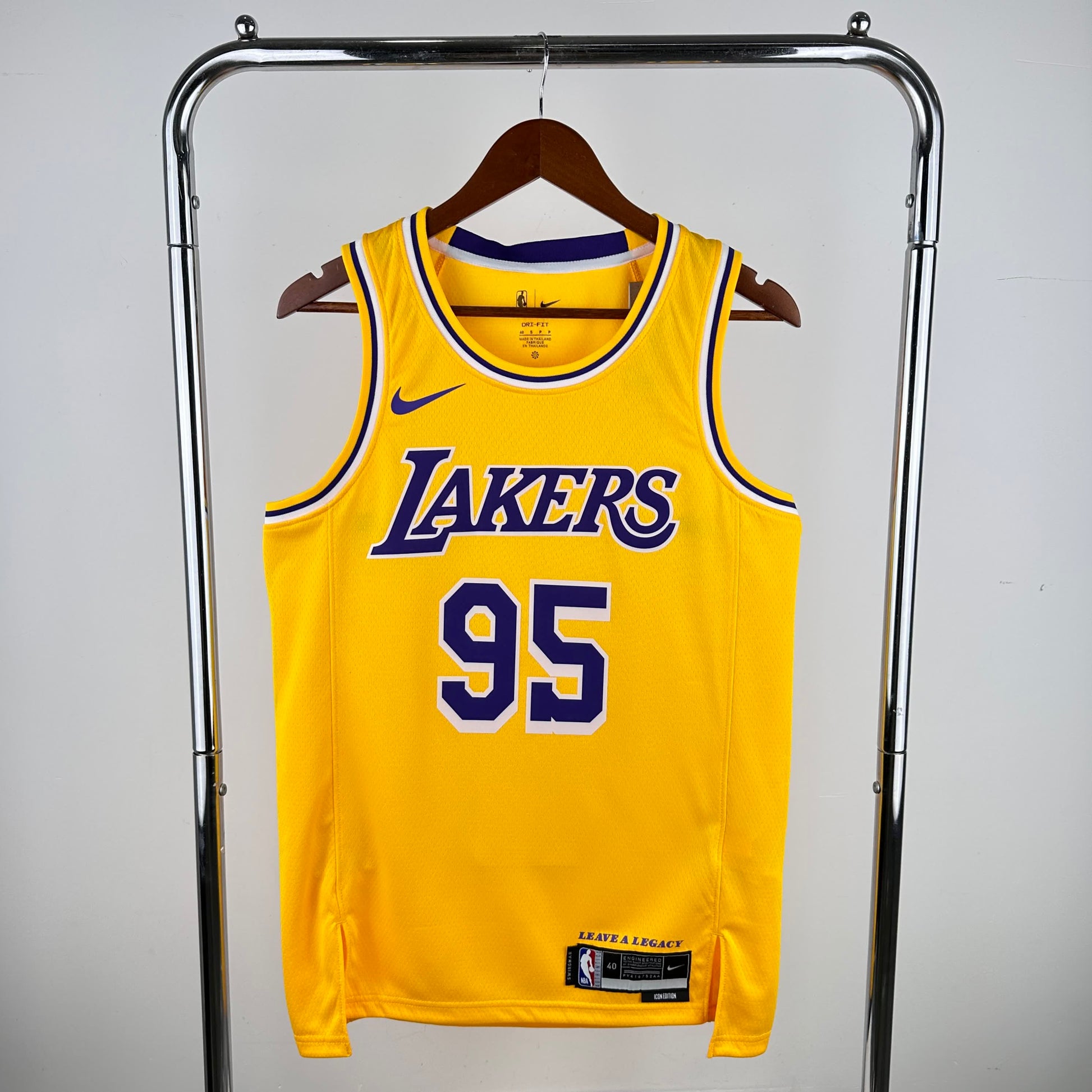 Lakers White No. 5 # Edwards