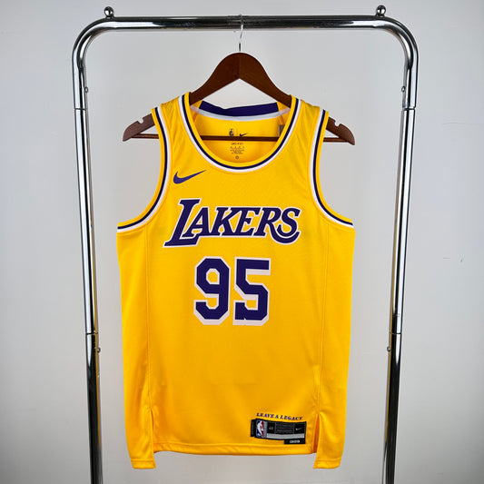 Lakers White No. 5 # Edwards