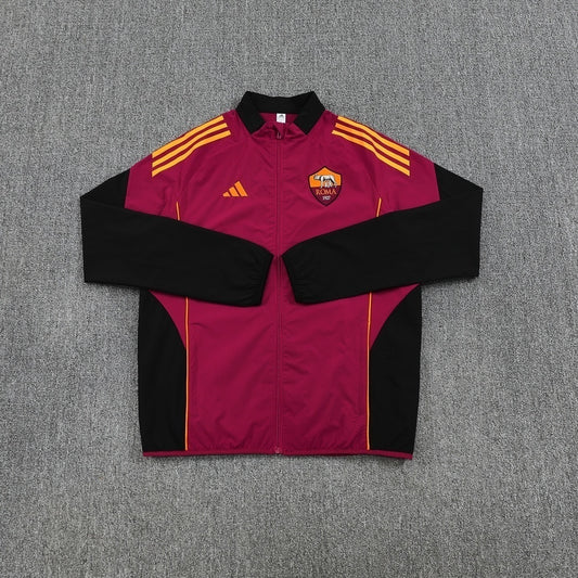 25/26 Roma Jujube Red Windbreaker S-XXL