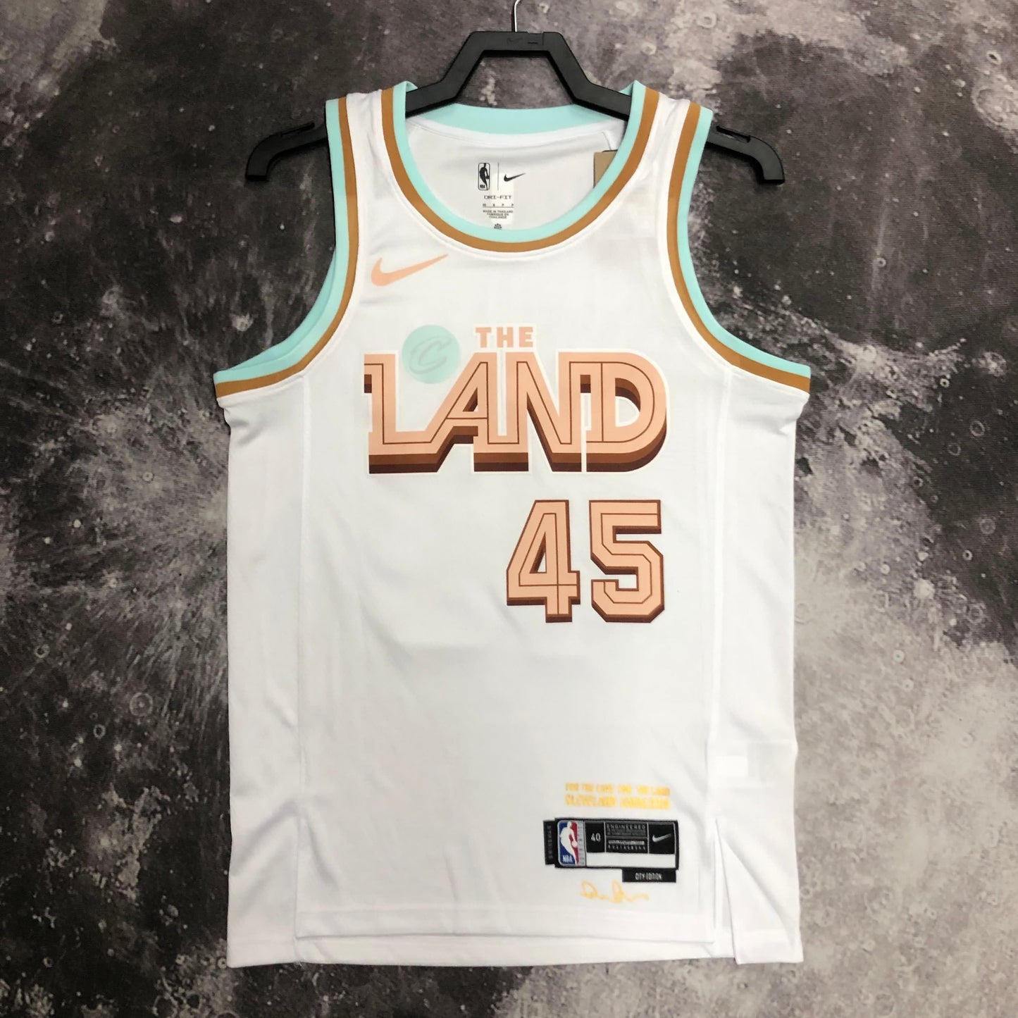 23 Season Cavaliers City Edition No. 45 Mitchell