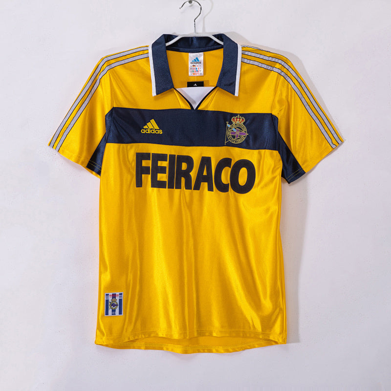 Retro 1999/00 Deportivo de La Coru?a Second Away S-XXL6
