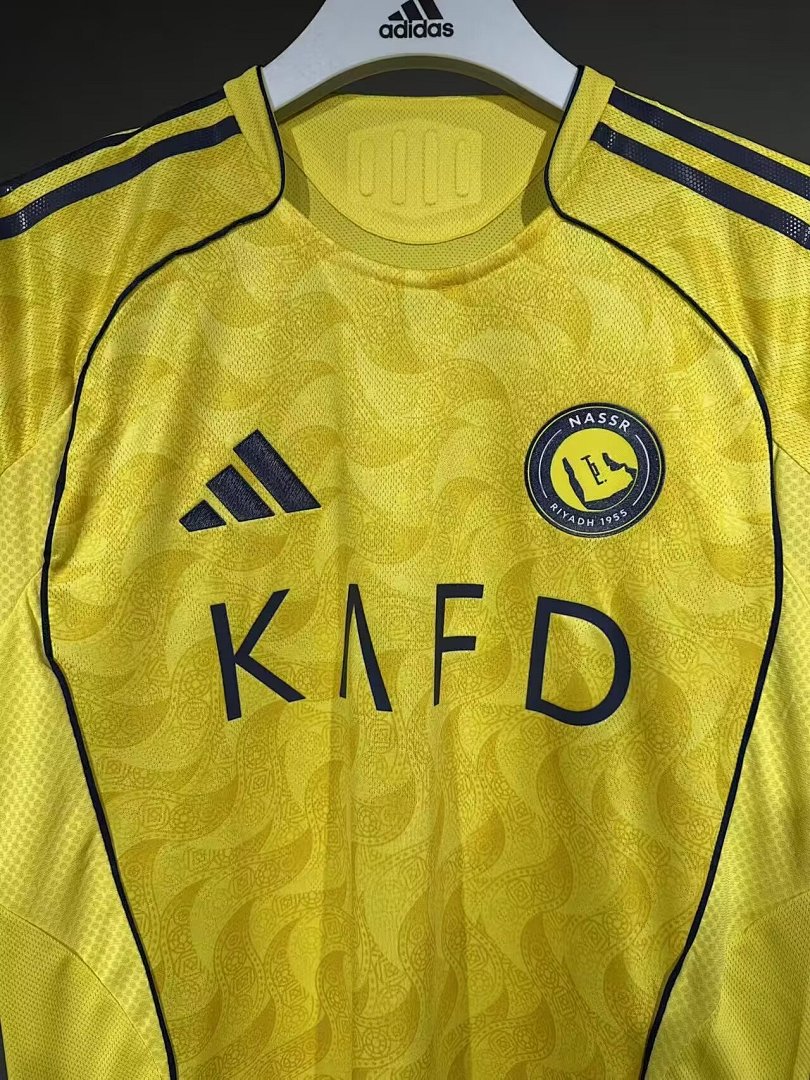 /26 Al-Nassr FC Home Player Edition football jersey S-3XL7