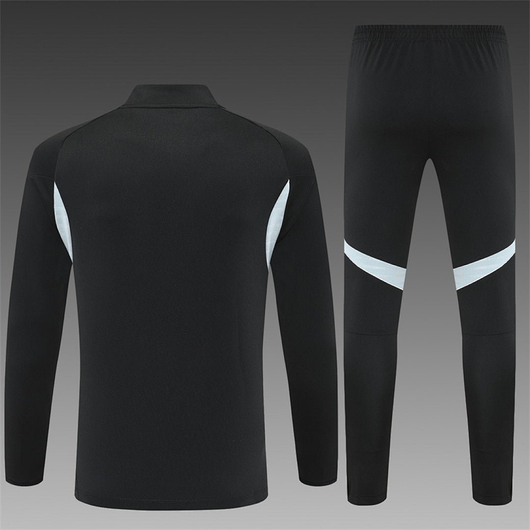 /26 Argentina Black Half Pull Training Suit (Adults&amp;Kids)7
