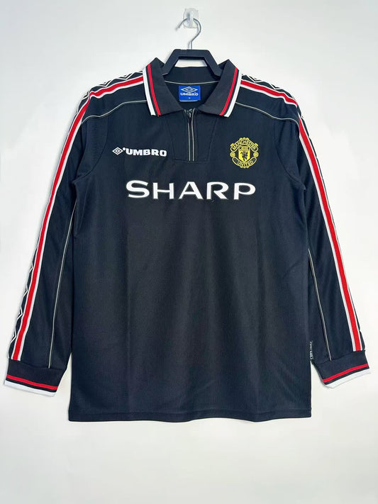Retro 1998 Manchester United away long sleeved S-XXL